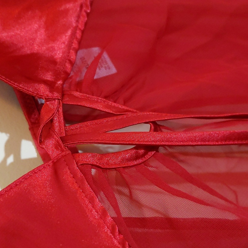 La Senza| Valentine Red Baby Doll Camisole - Picture 9 of 12